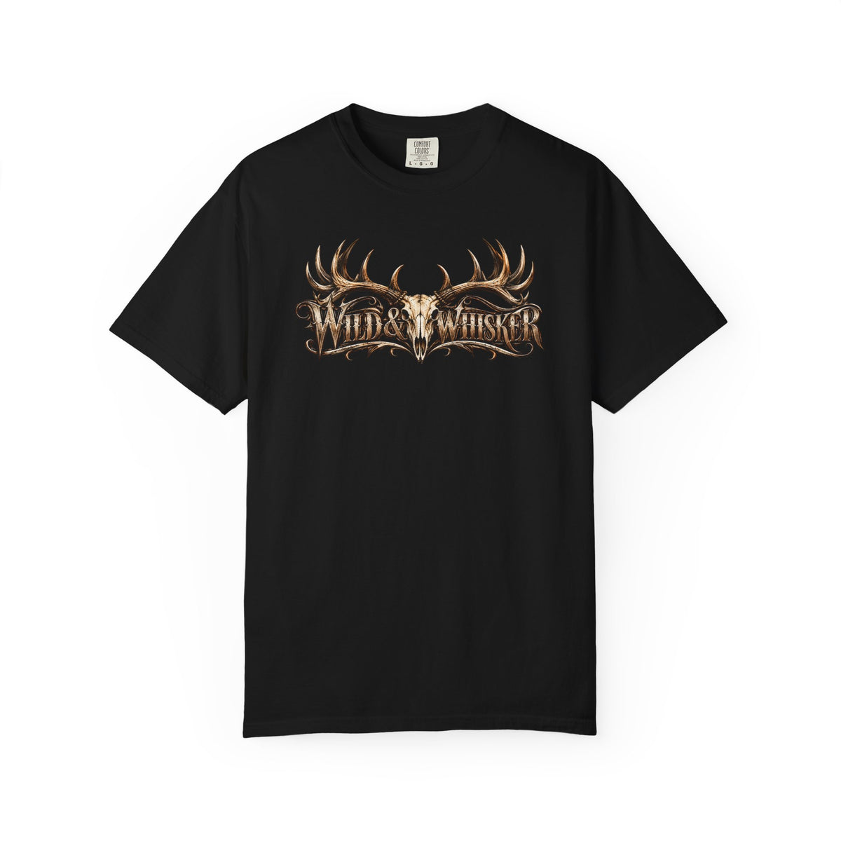 Wild & Whisker Western Longhorn Bull Graphic T-Shirt