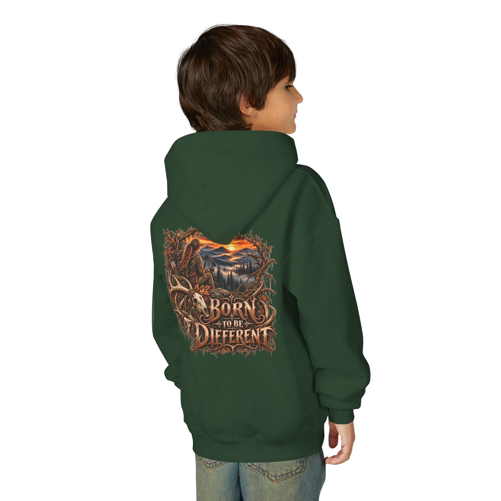 Youth Born Different Wilderness Graphic Hoodie