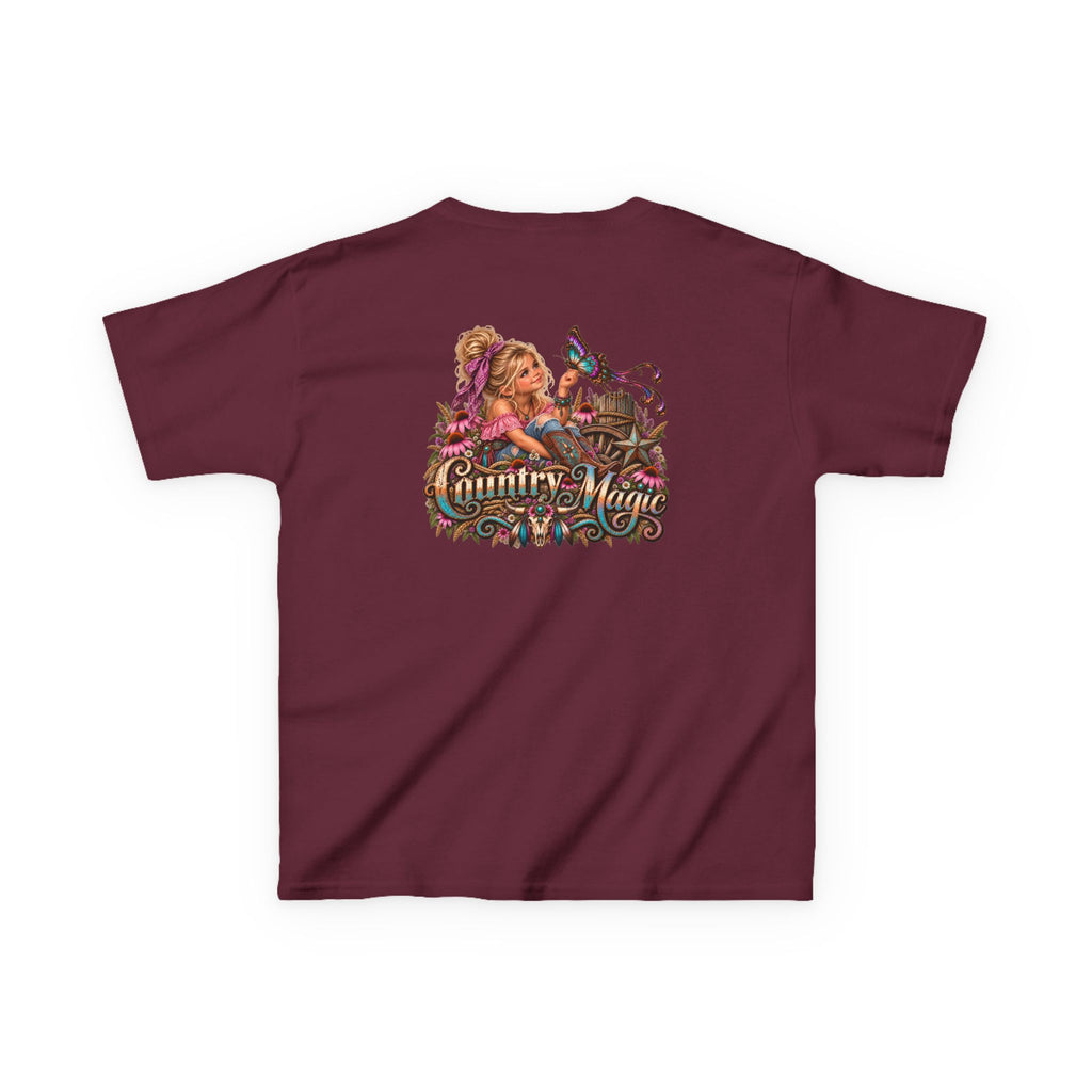 Kids Wild Whisker Country Magic Butterfly Tee