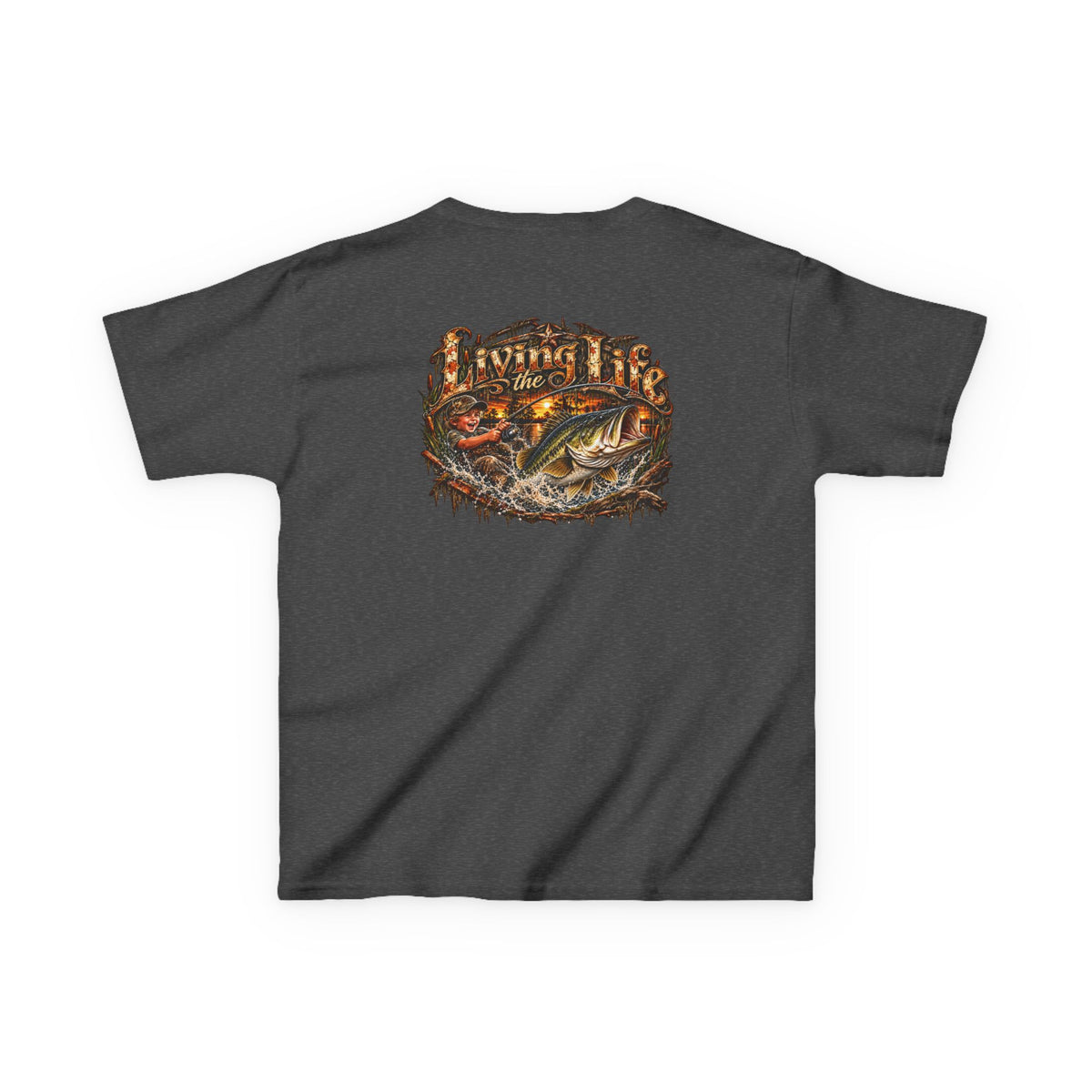 Wildlife Adventure Kids Tee – Big Bass T Shirt