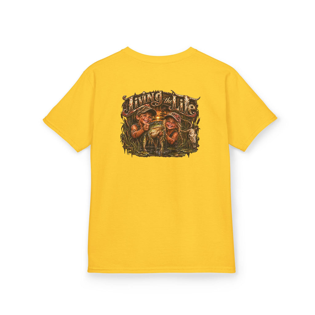 Kids Living the Good Life Frog T Shirt