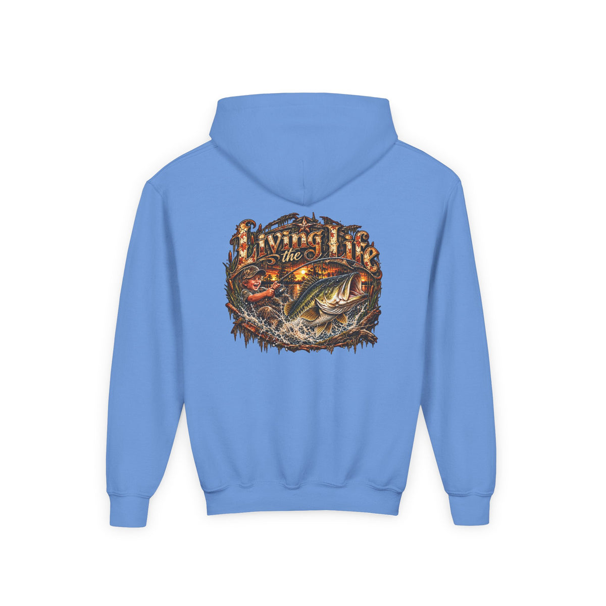 Youth Hunting & Fishing Graphic Hoodie
