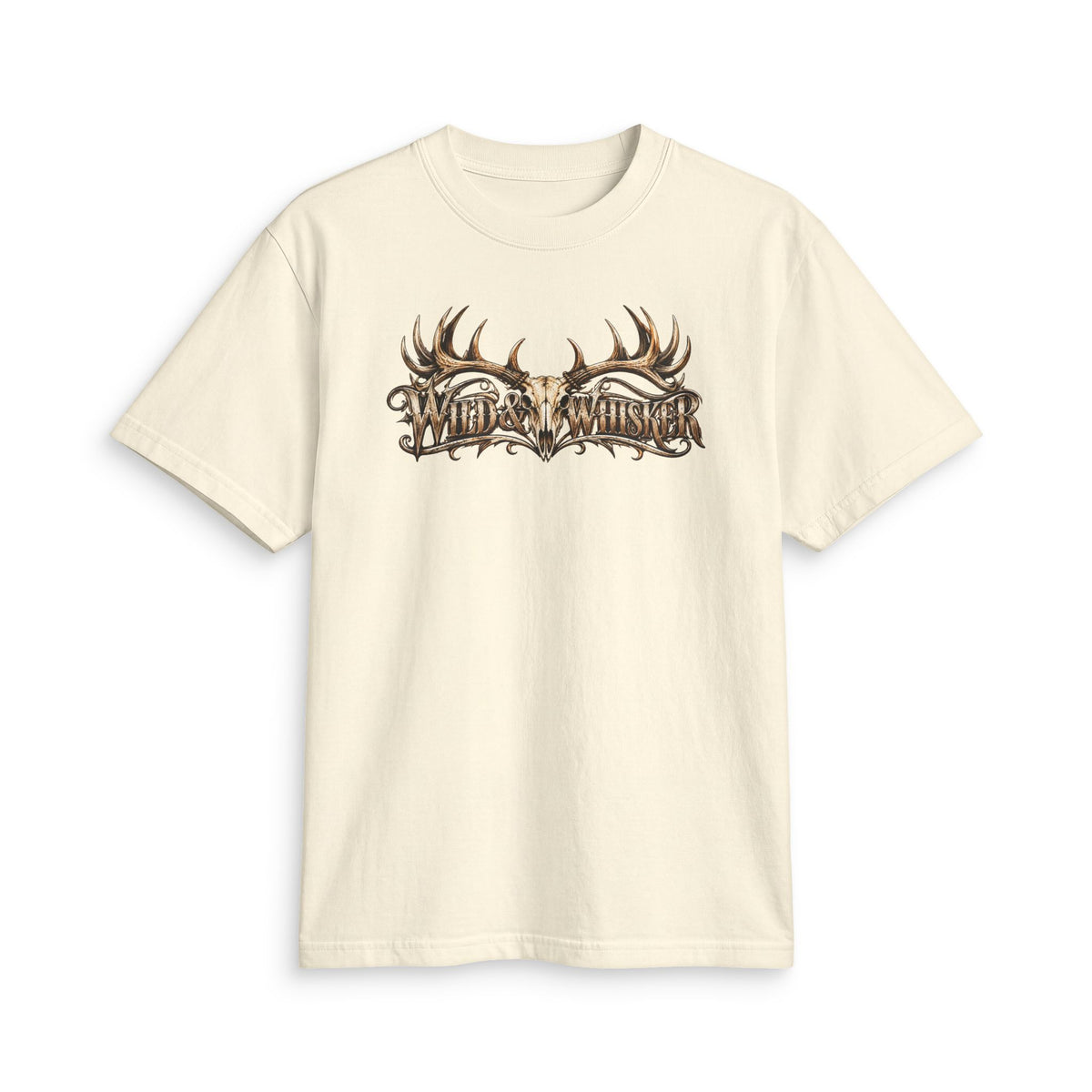 Wild & Whisker  Blazing Deer Warrior  T-Shirt