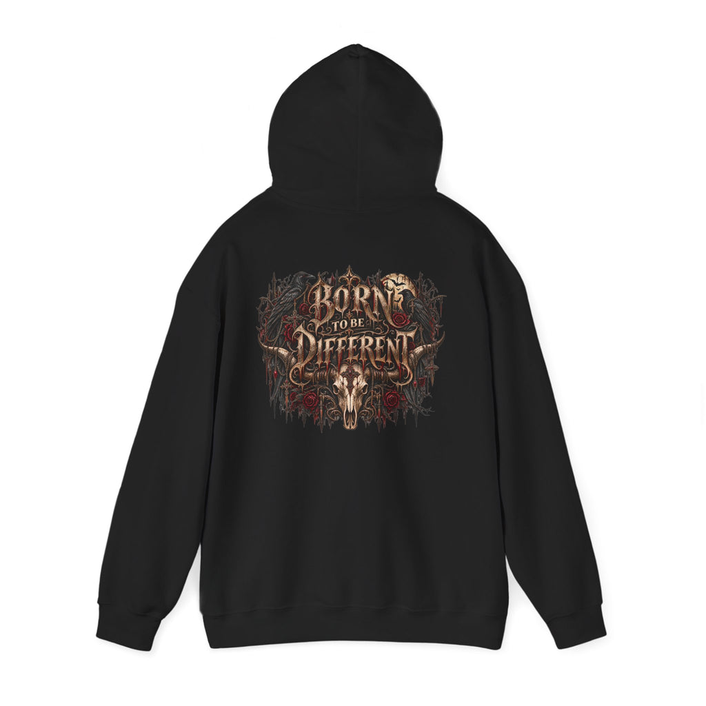 Wild & Whisker  Western Bull Skull Floral Hoodie