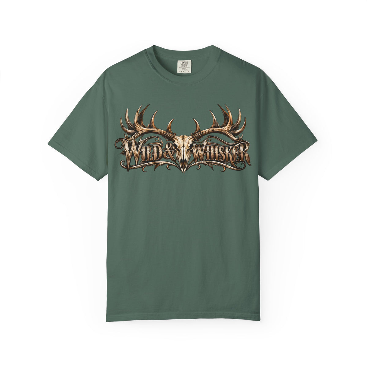 Wild & Whisker  Antler and Butterfly Graphic T-Shirt