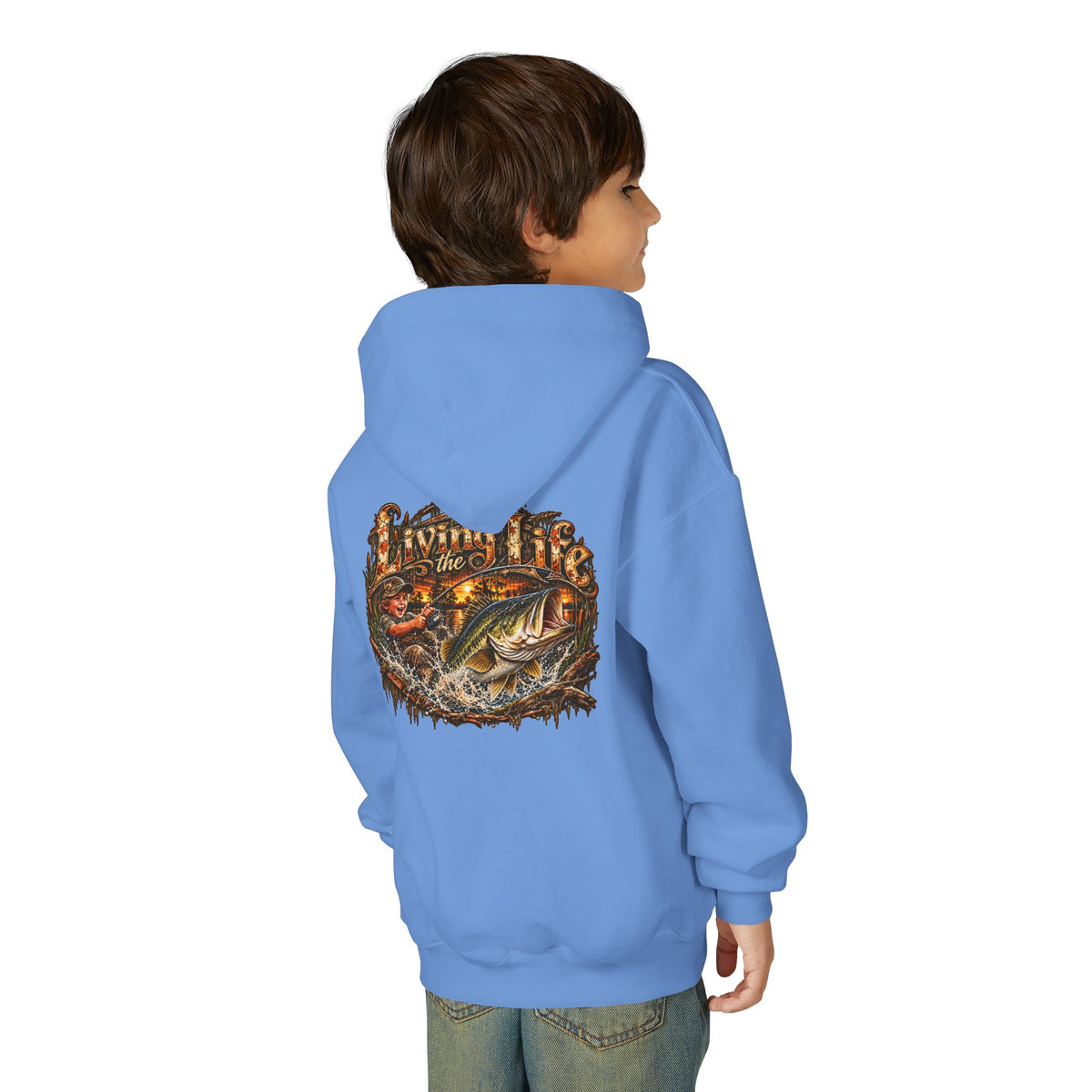 Youth Hunting & Fishing Graphic Hoodie