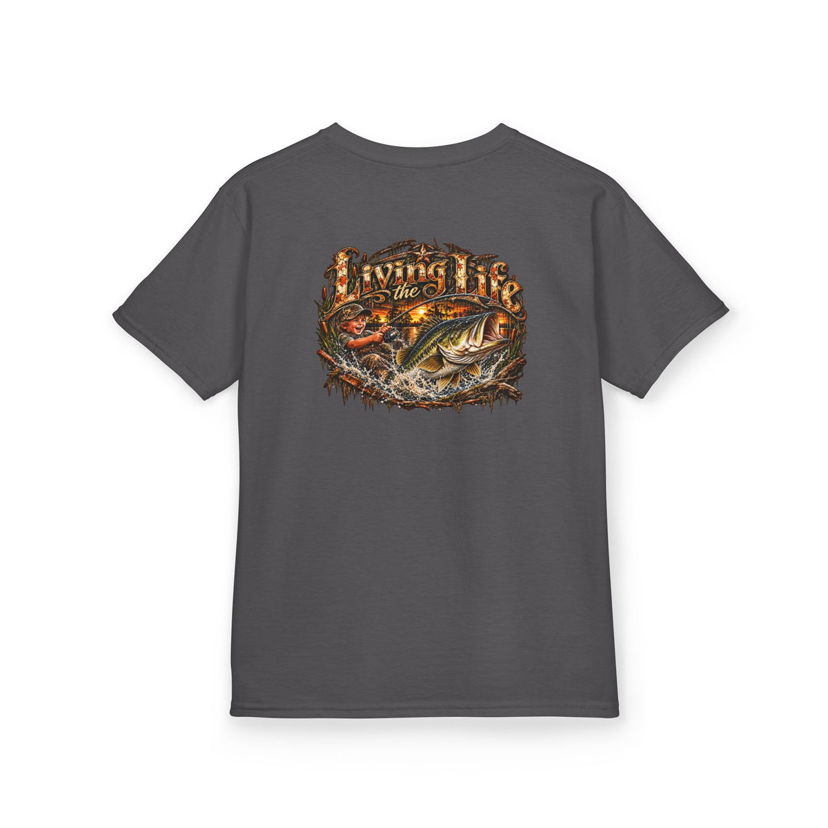 Wildlife Adventure Kids Tee – Big Bass T Shirt