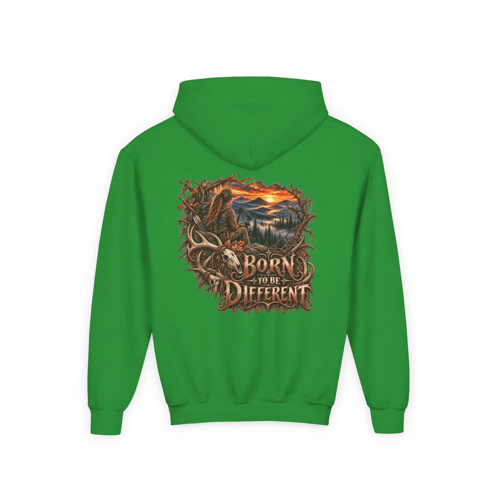 Youth Born Different Wilderness Graphic Hoodie