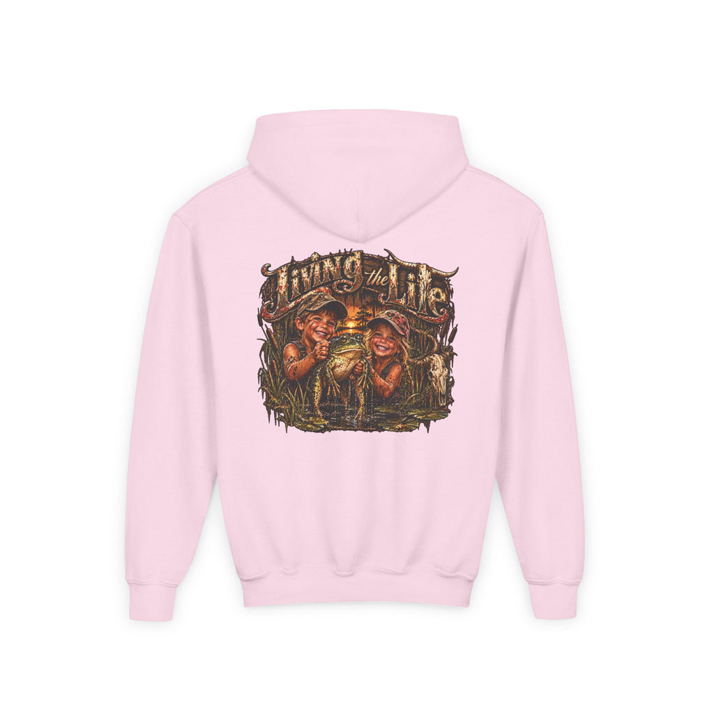Youth Living the Good Life. Frog Hoodie