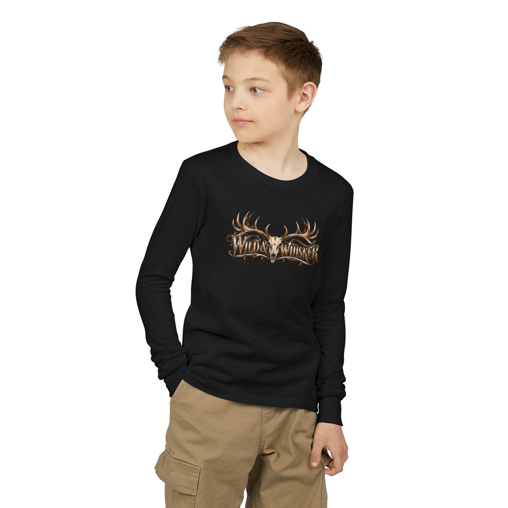 Youth Long Sleeve Tee – girls or boys Big Bass