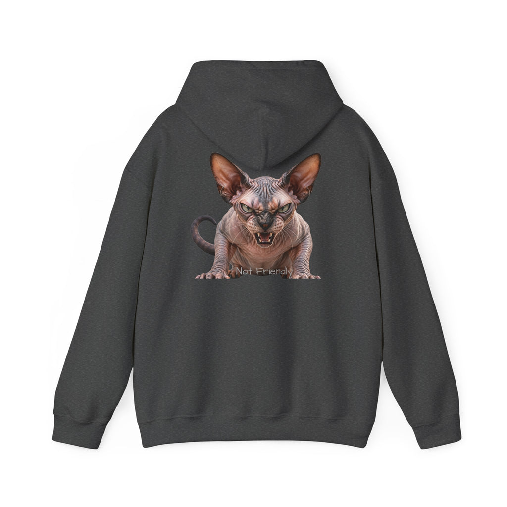 Not Friendly Sphynx Cat Hoodie