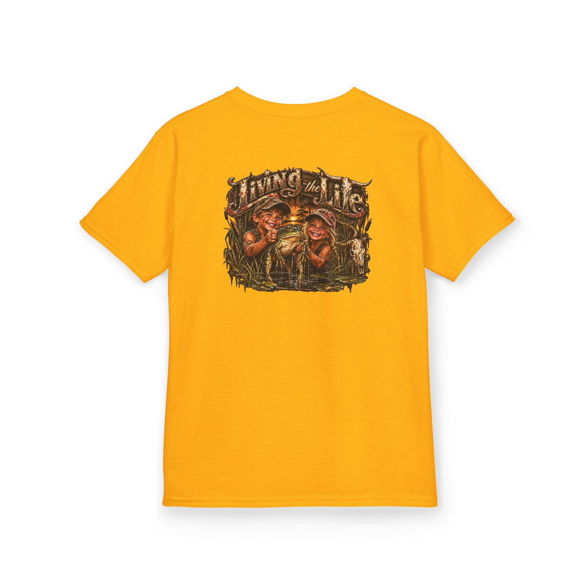 Kids Living the Good Life Frog T Shirt