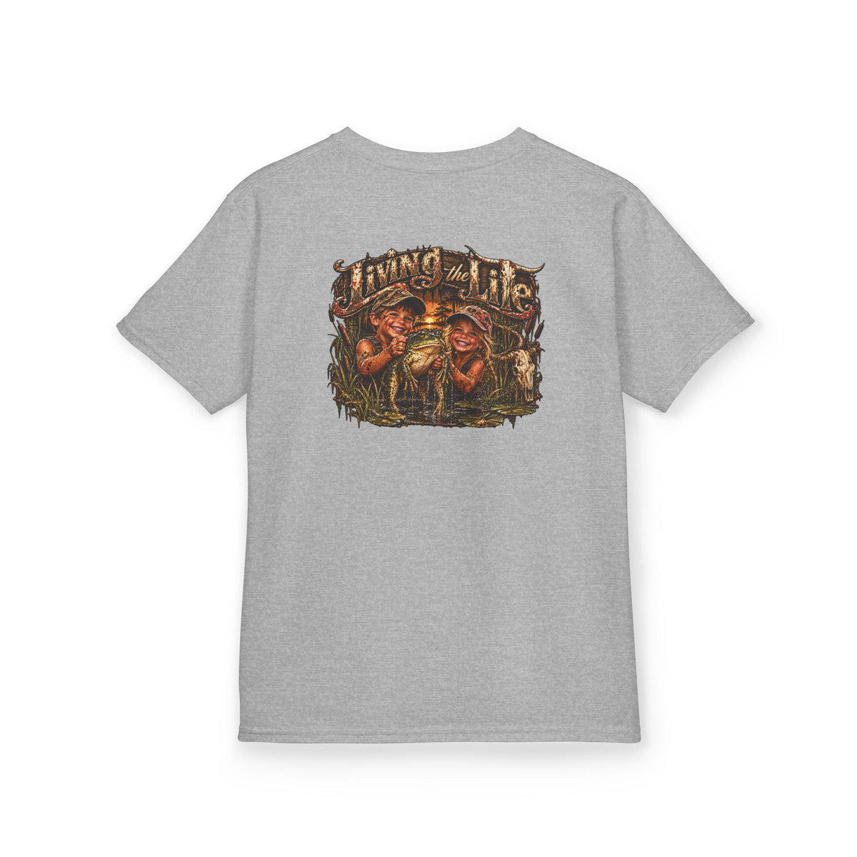 Kids Living the Good Life Frog T Shirt