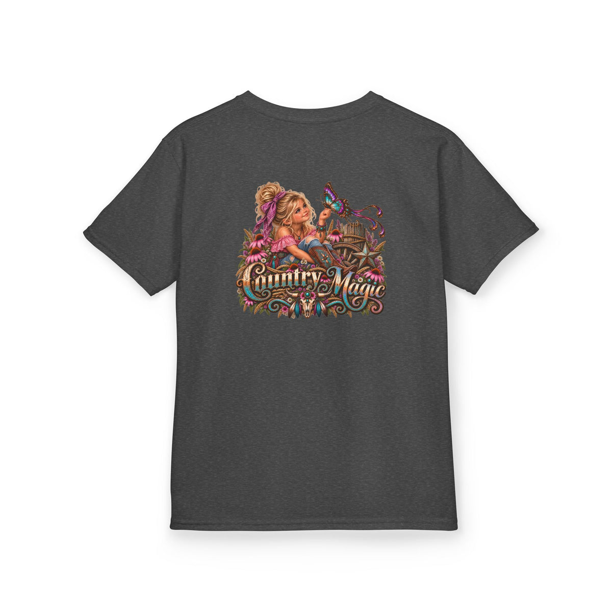 Kids Wild Whisker Country Magic Butterfly Tee