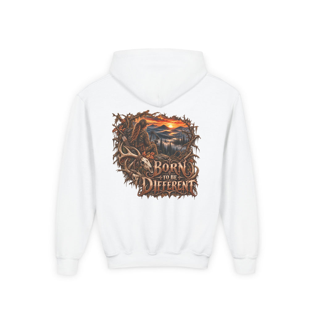 Youth Born Different Wilderness Graphic Hoodie