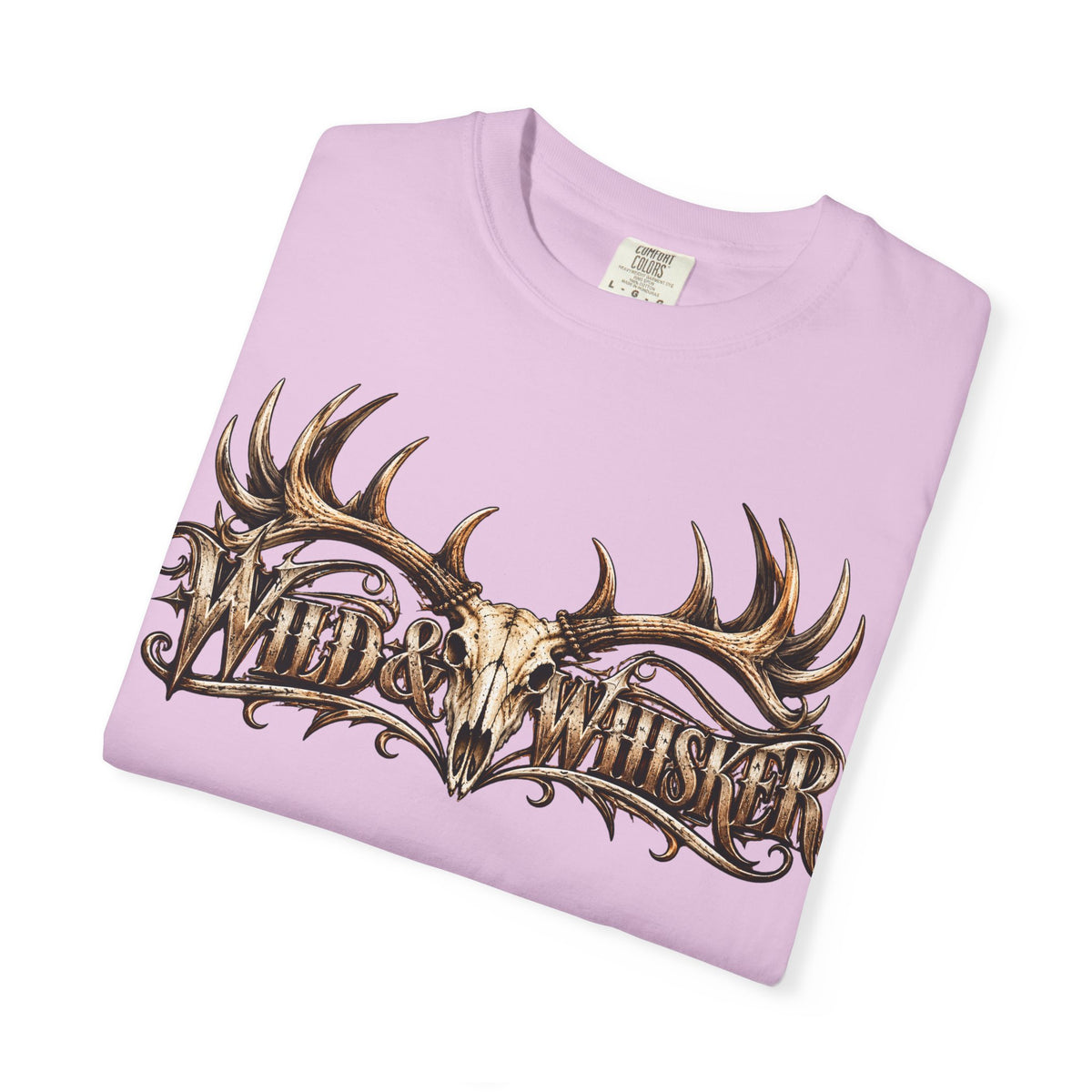 Wild & Whisker  Antler and Butterfly Graphic T-Shirt