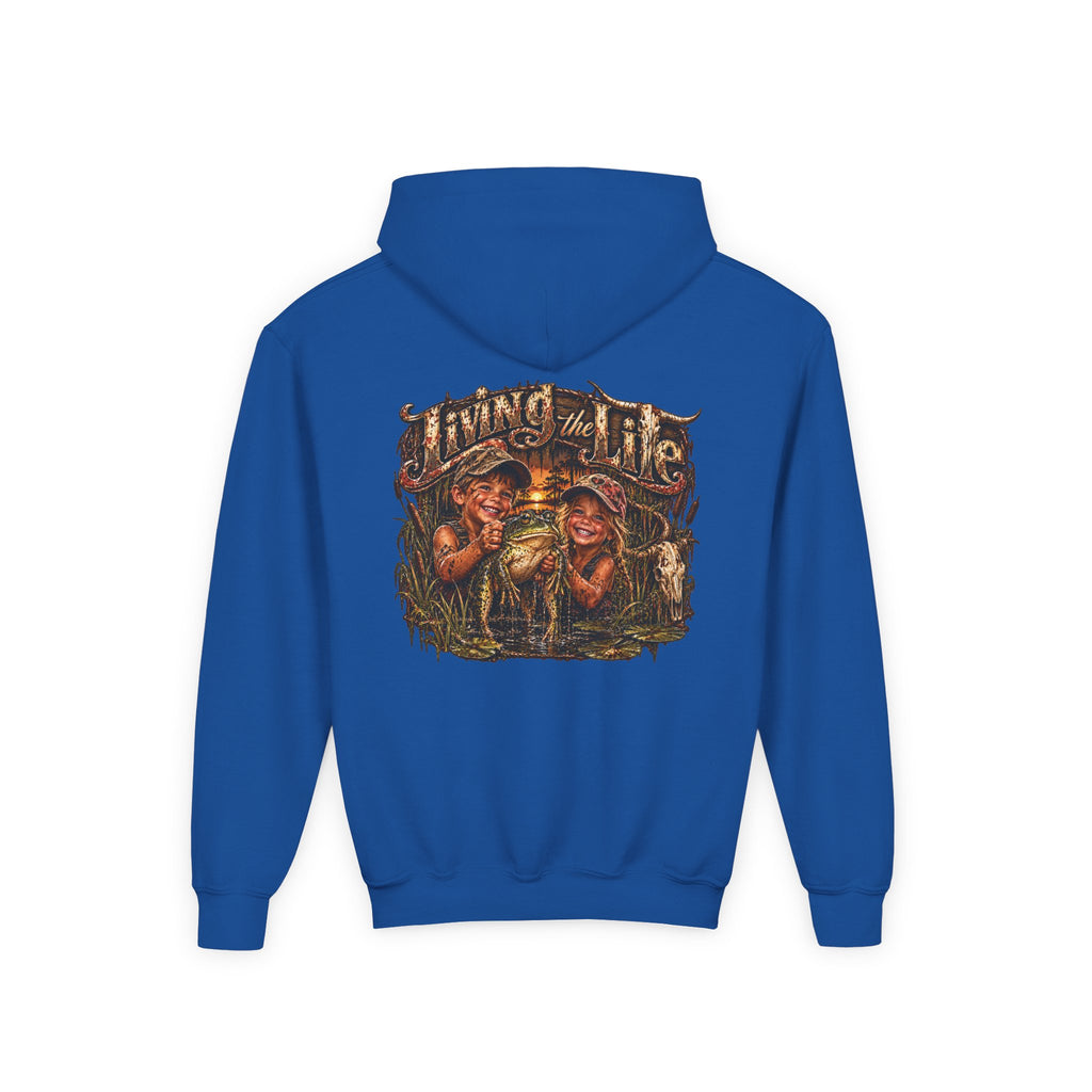 Youth Living the Good Life. Frog Hoodie