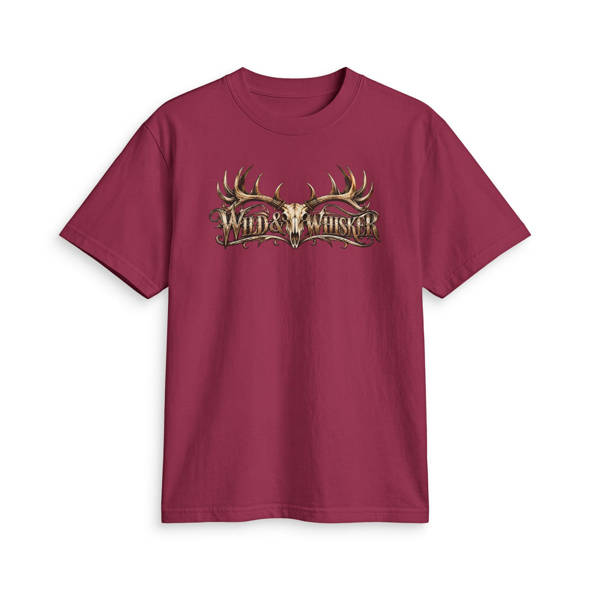 Wild & Whisker  Blazing Deer Warrior  T-Shirt