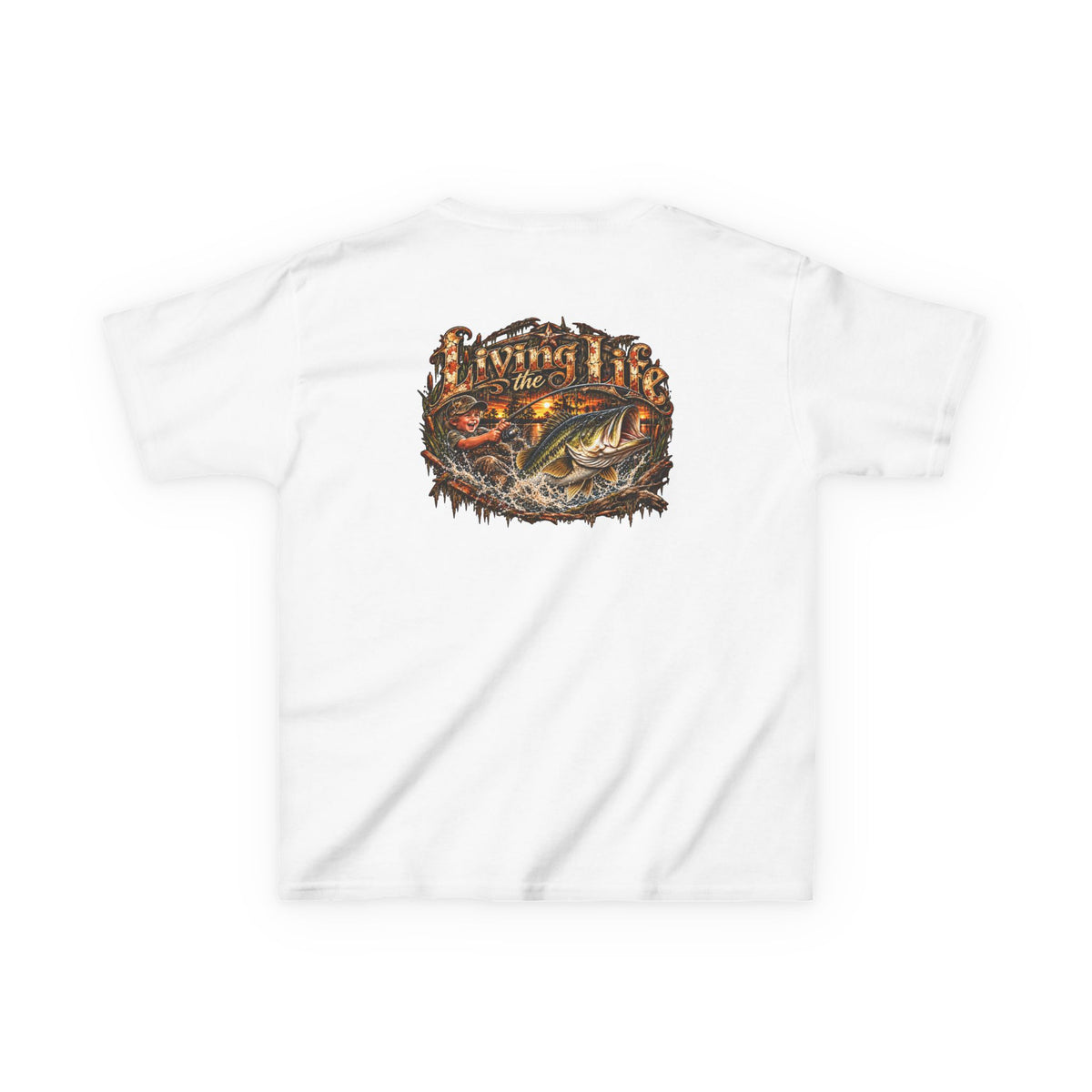 Wildlife Adventure Kids Tee – Big Bass T Shirt