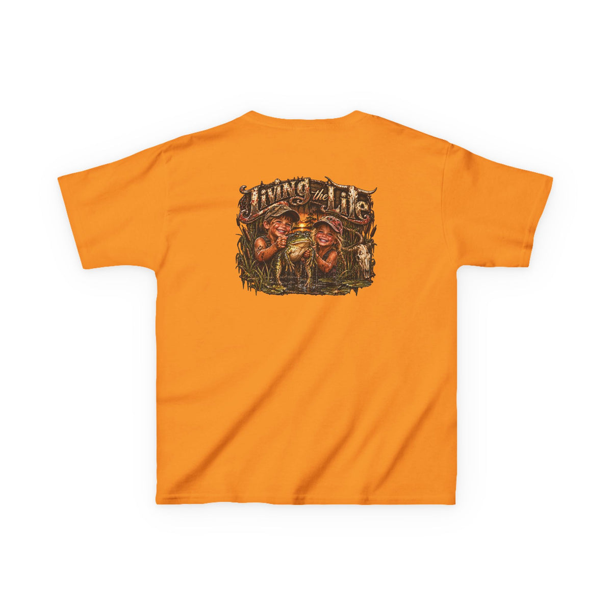 Kids Living the Good Life Frog T Shirt
