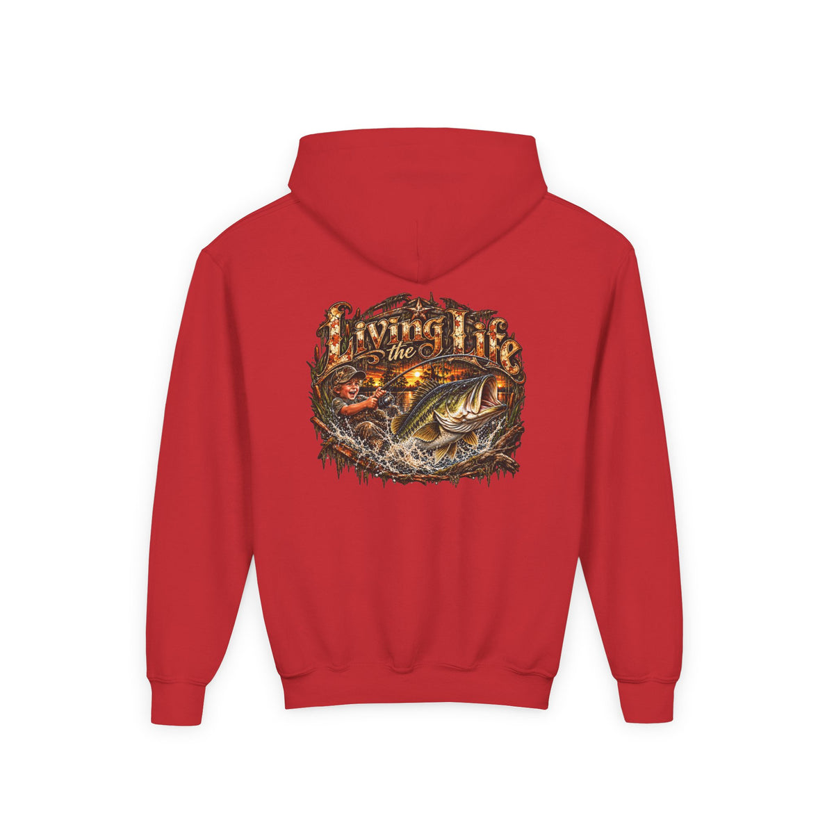 Youth Hunting & Fishing Graphic Hoodie
