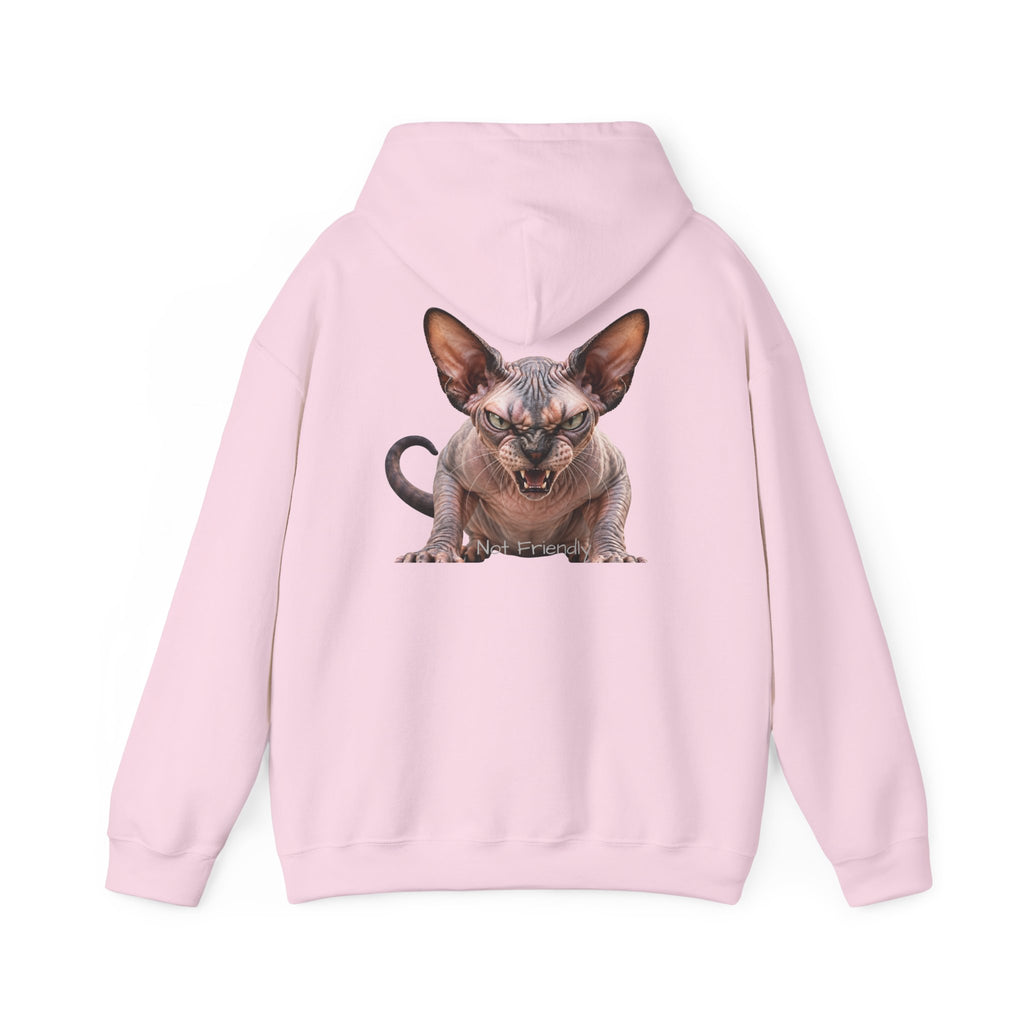 Not Friendly Sphynx Cat Hoodie
