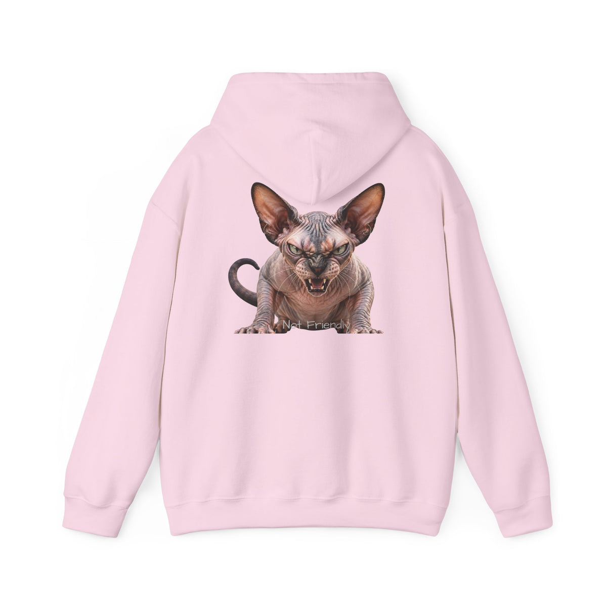 Not Friendly Sphynx Cat Hoodie