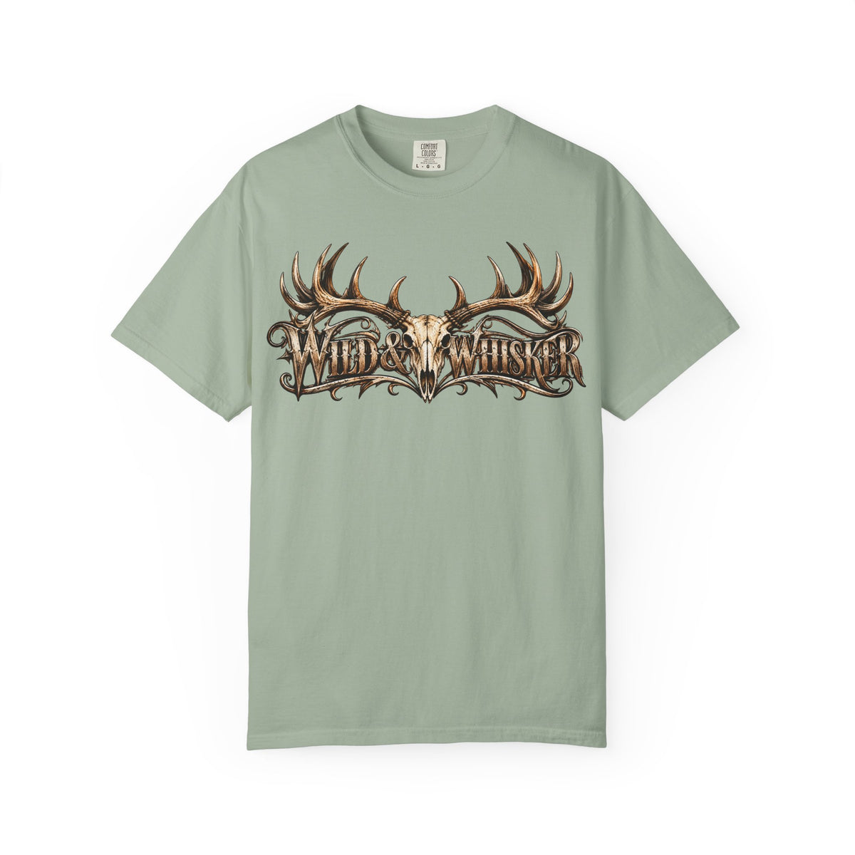 Wild & Whisker  Antler and Butterfly Graphic T-Shirt