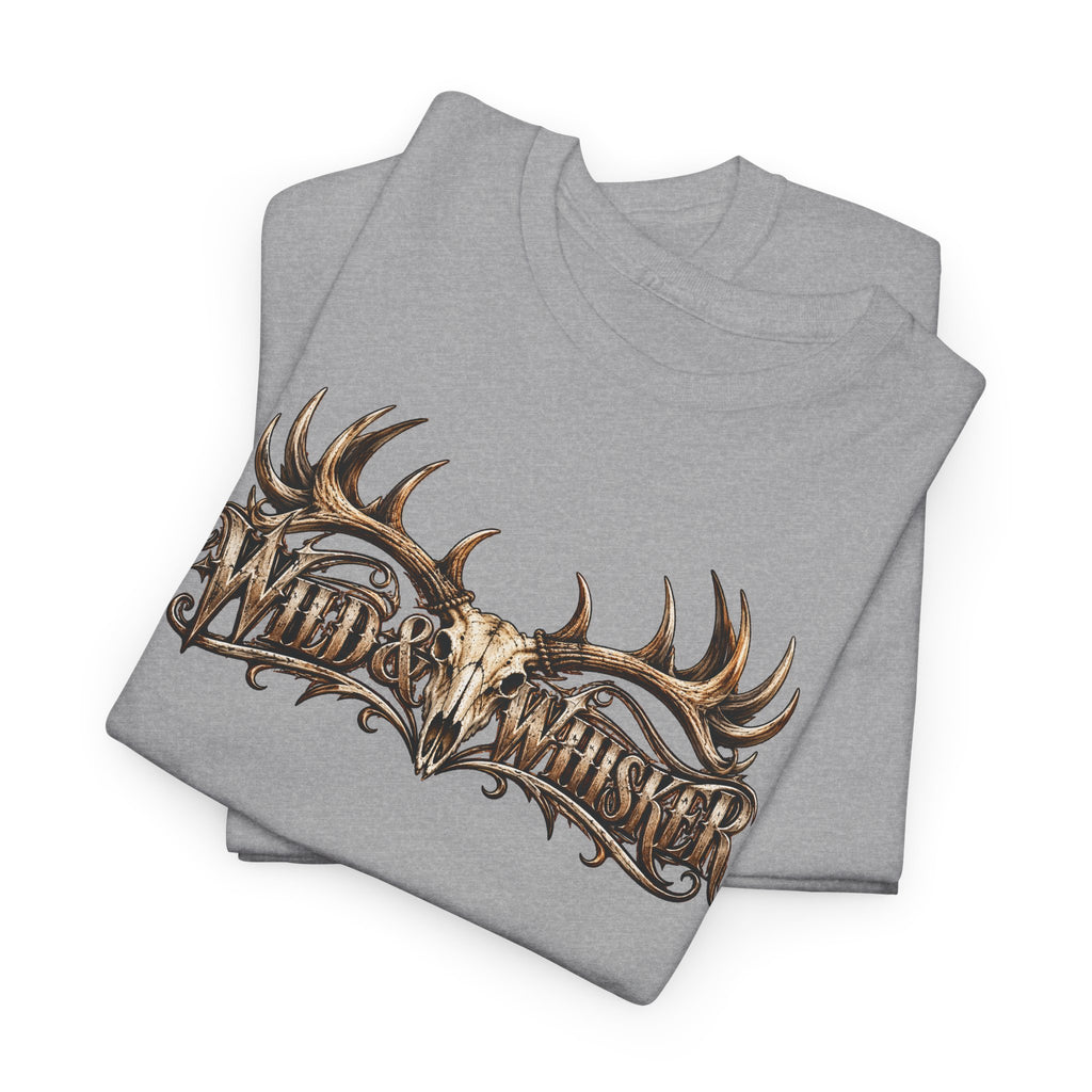 Gothic Raven Skull Graphic Tee