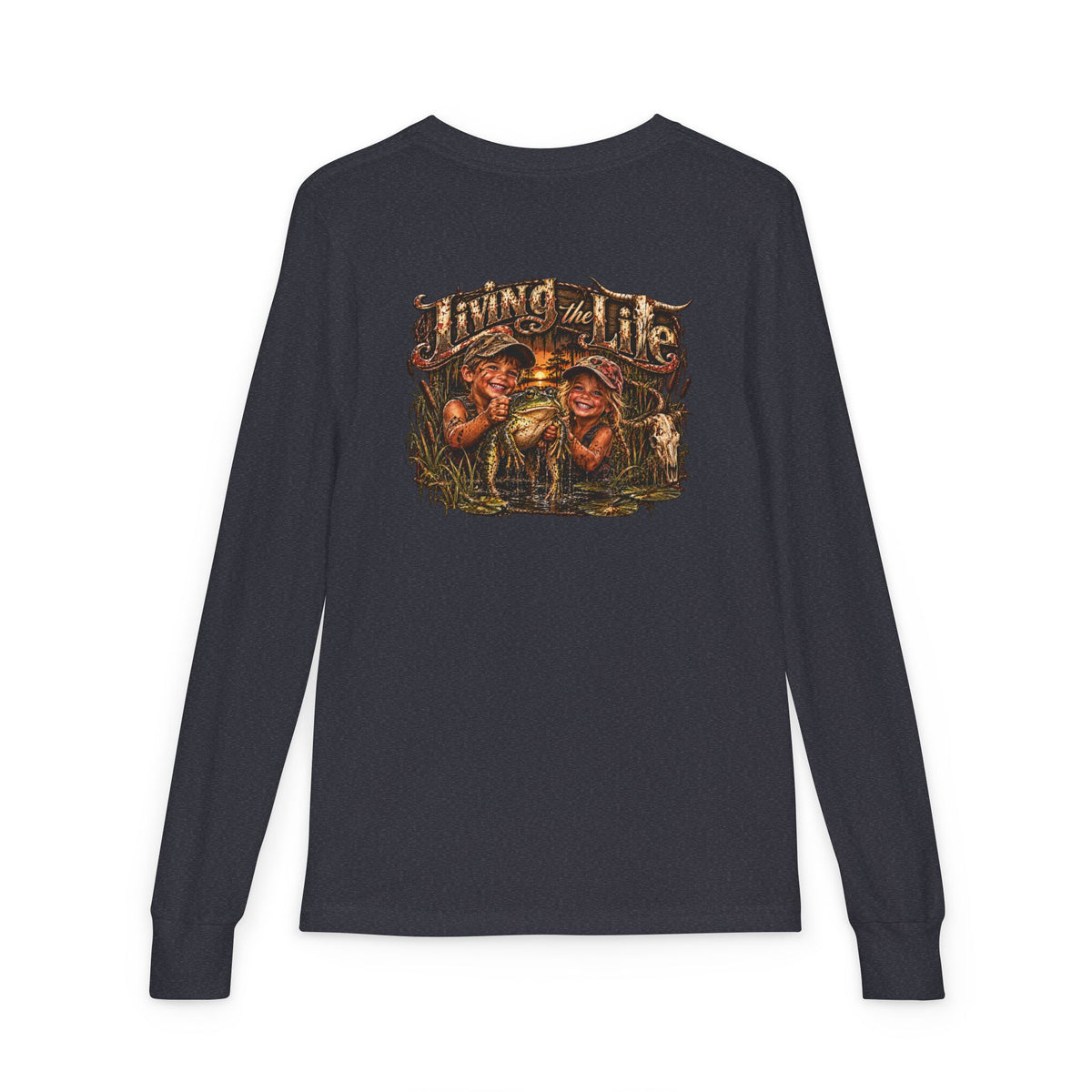 Youth Long Sleeve Tee Living the Life