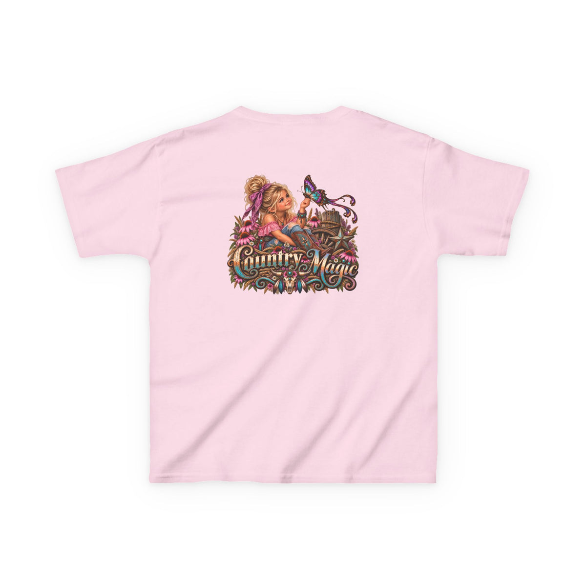 Kids Wild Whisker Country Magic Butterfly Tee