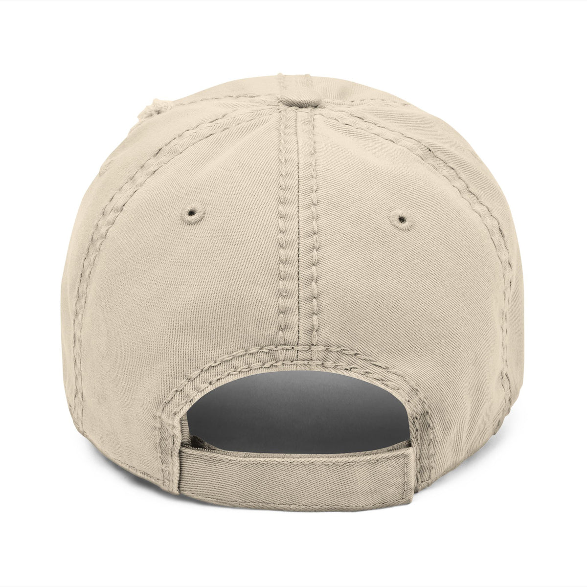 Wild & Rustic Antler Embroidered Distressed  Hat