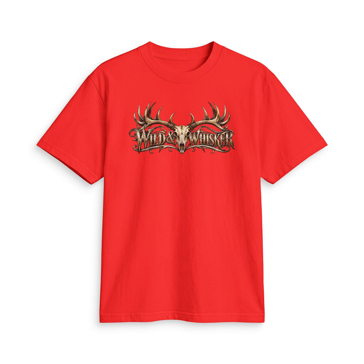 Wild & Whisker  Blazing Deer Warrior  T-Shirt
