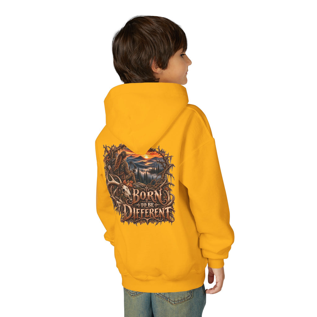 Youth Born Different Wilderness Graphic Hoodie