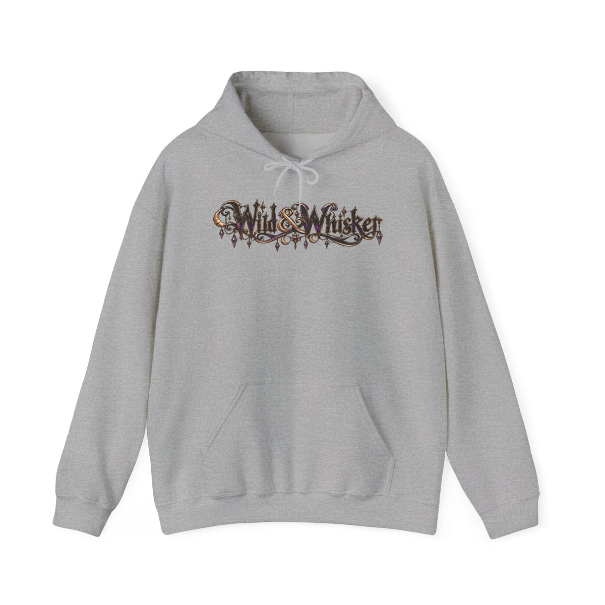Wild & Whisker Black Cat  Hoodie