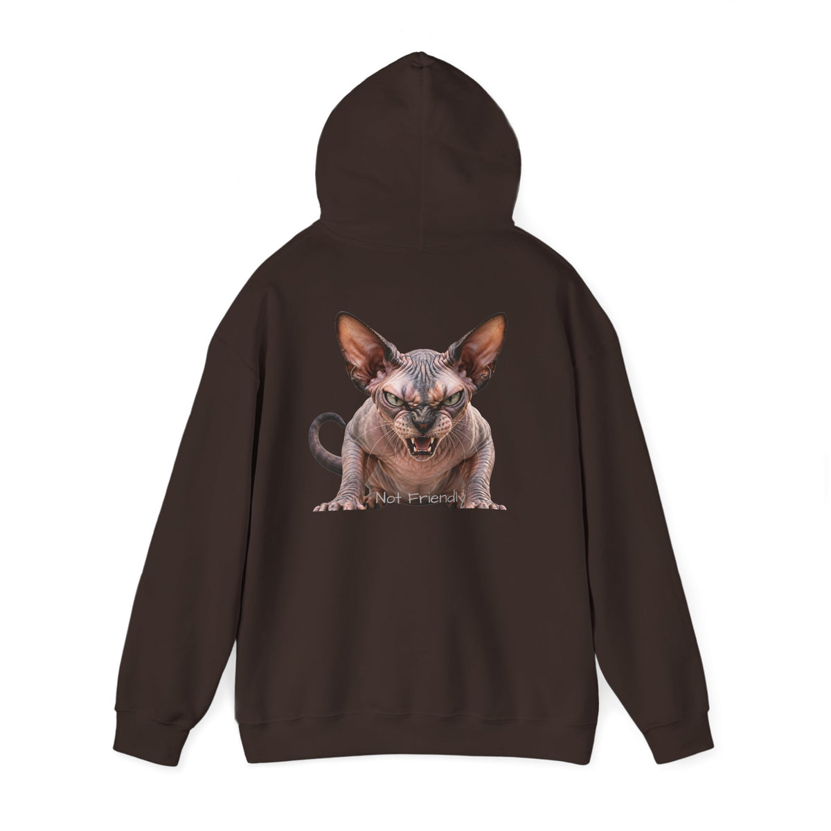 Not Friendly Sphynx Cat Hoodie