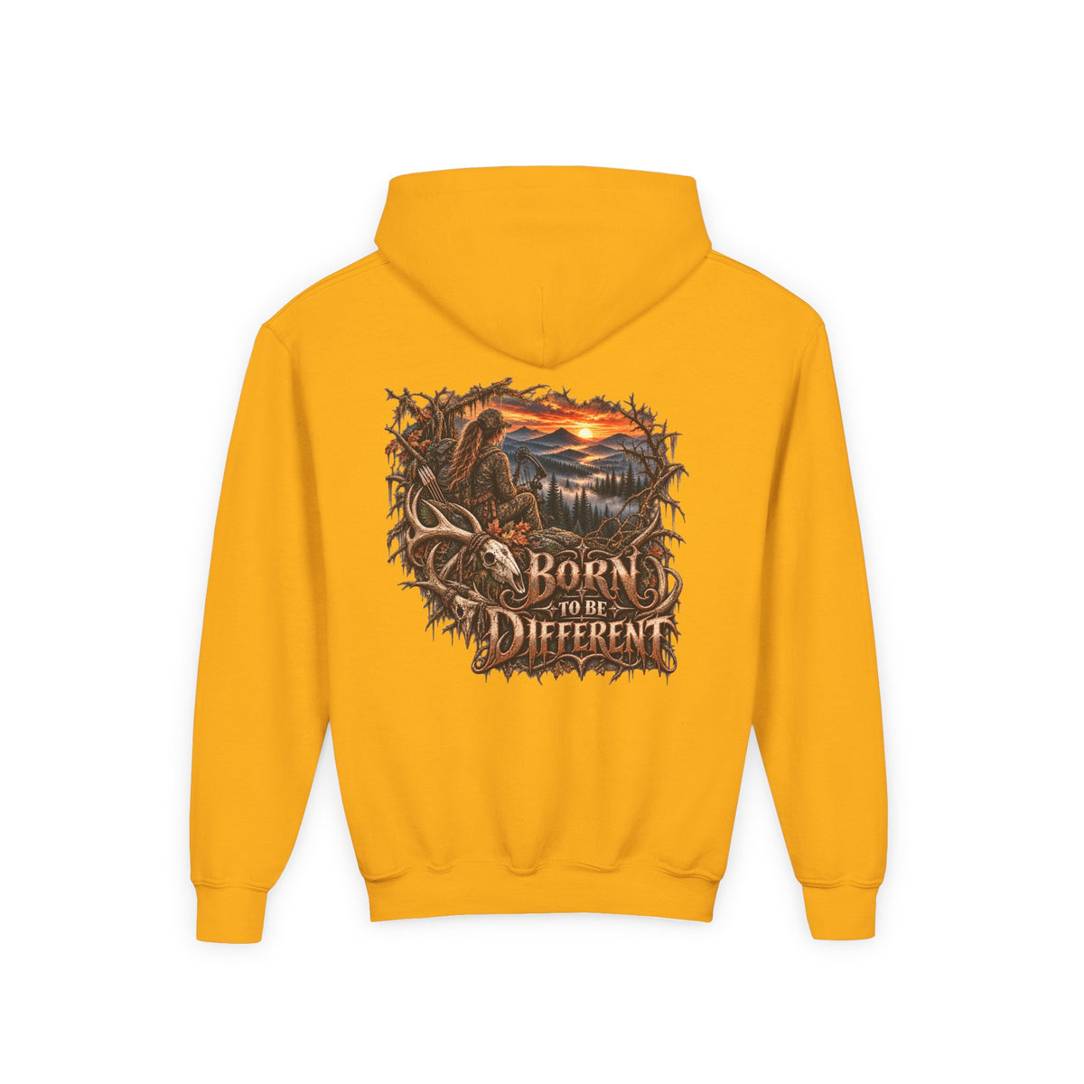 Youth Born Different Wilderness Graphic Hoodie