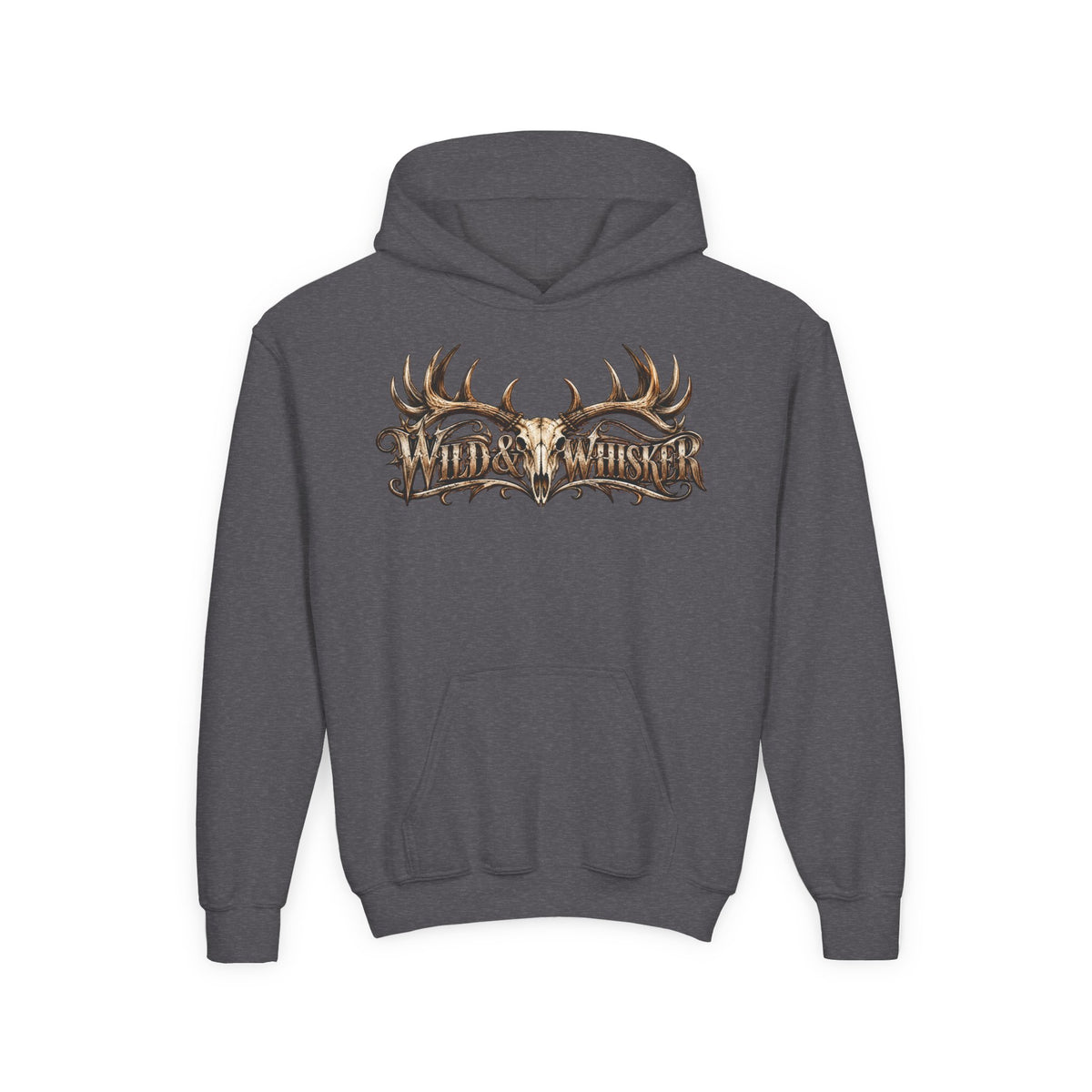 Youth Hooded Sweatshirt – Wild Boar Graphic Hoodie