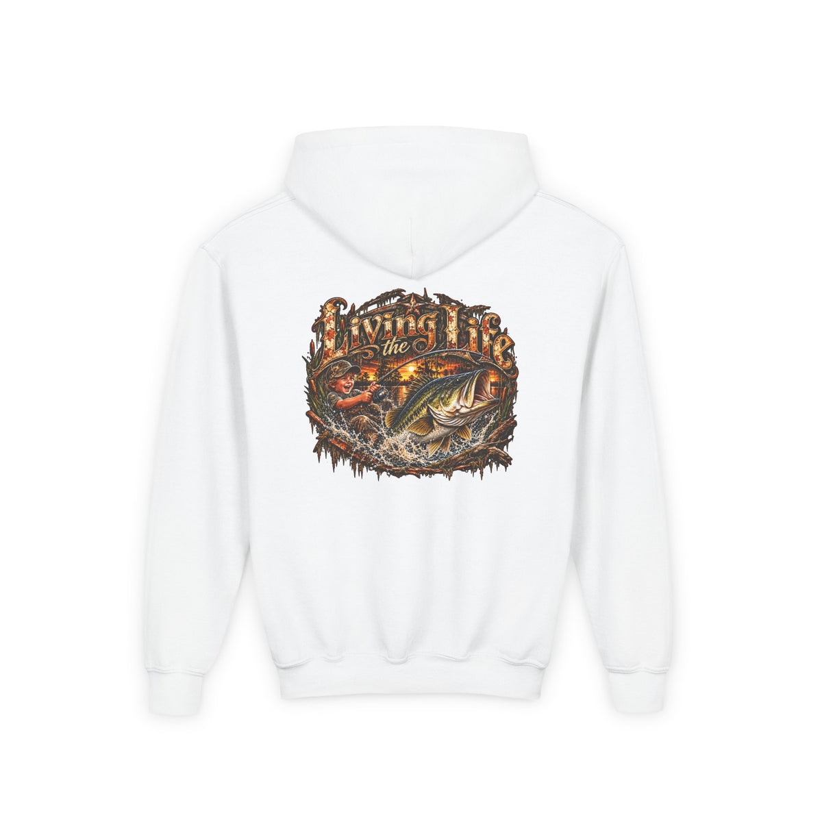 Youth Hunting & Fishing Graphic Hoodie
