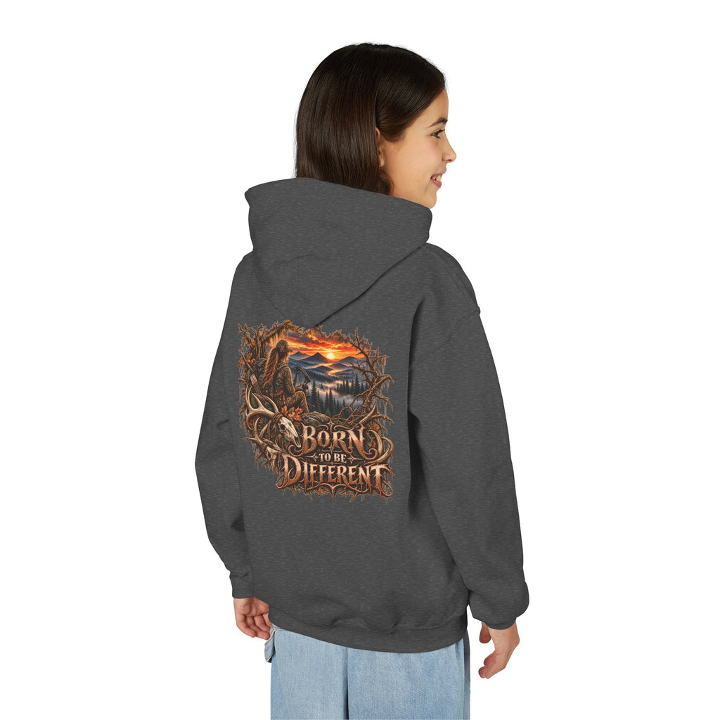 Youth Born Different Wilderness Graphic Hoodie
