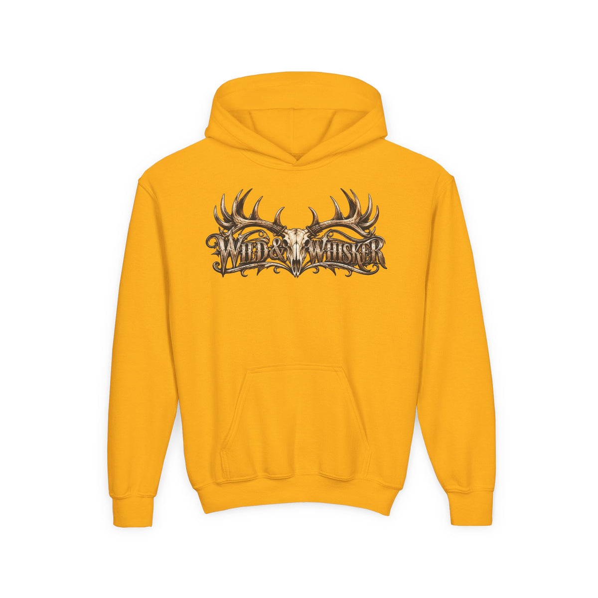 Youth Hooded Sweatshirt – Wild Boar Graphic Hoodie