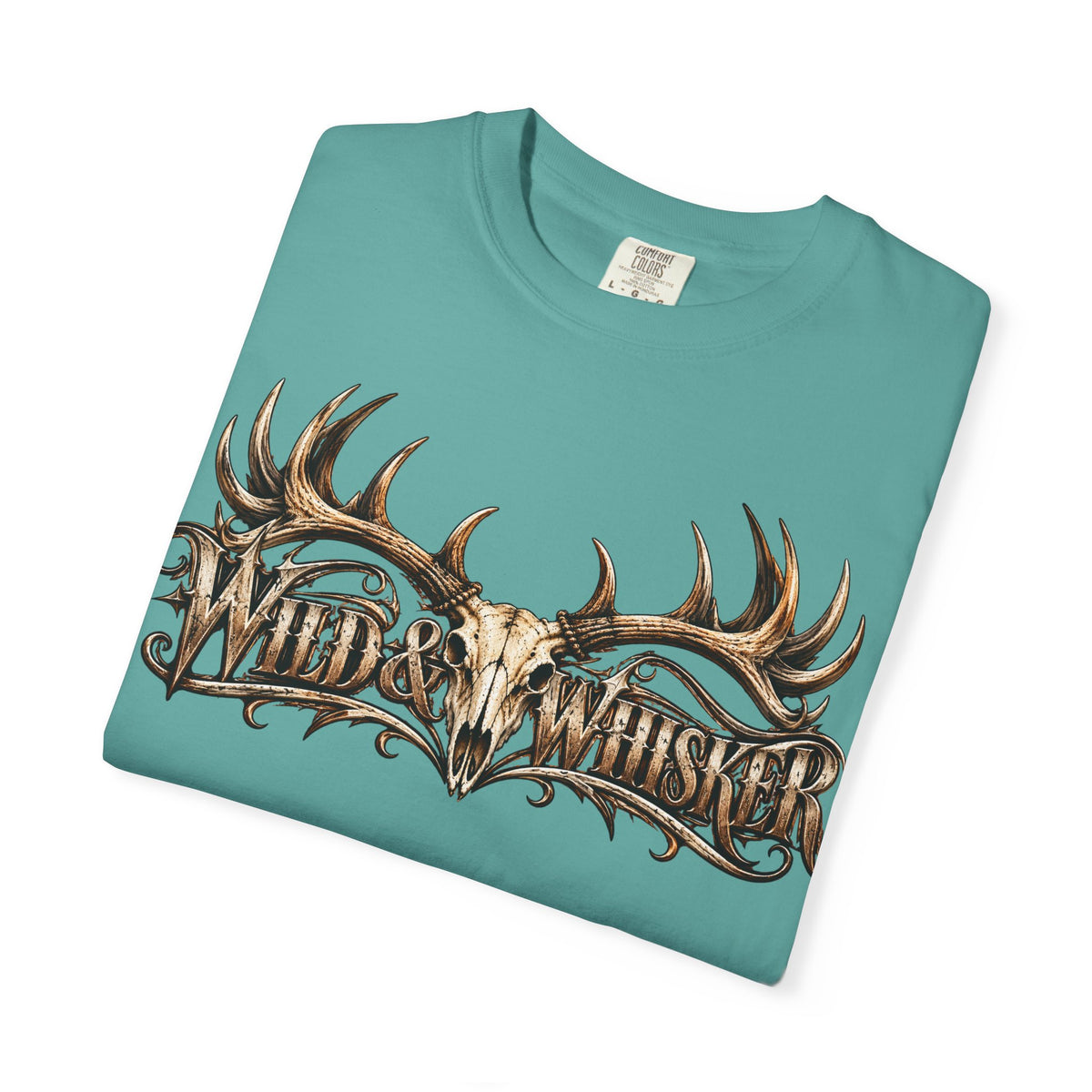 Wild & Whisker  Antler and Butterfly Graphic T-Shirt