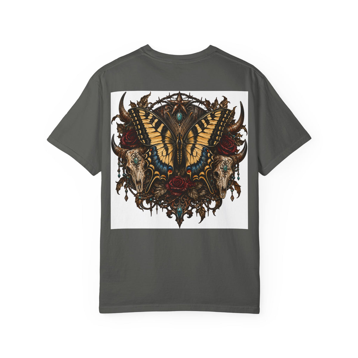 Wild & Whisker  Antler and Butterfly Graphic T-Shirt