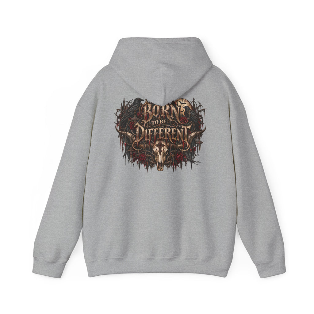 Wild & Whisker  Western Bull Skull Floral Hoodie