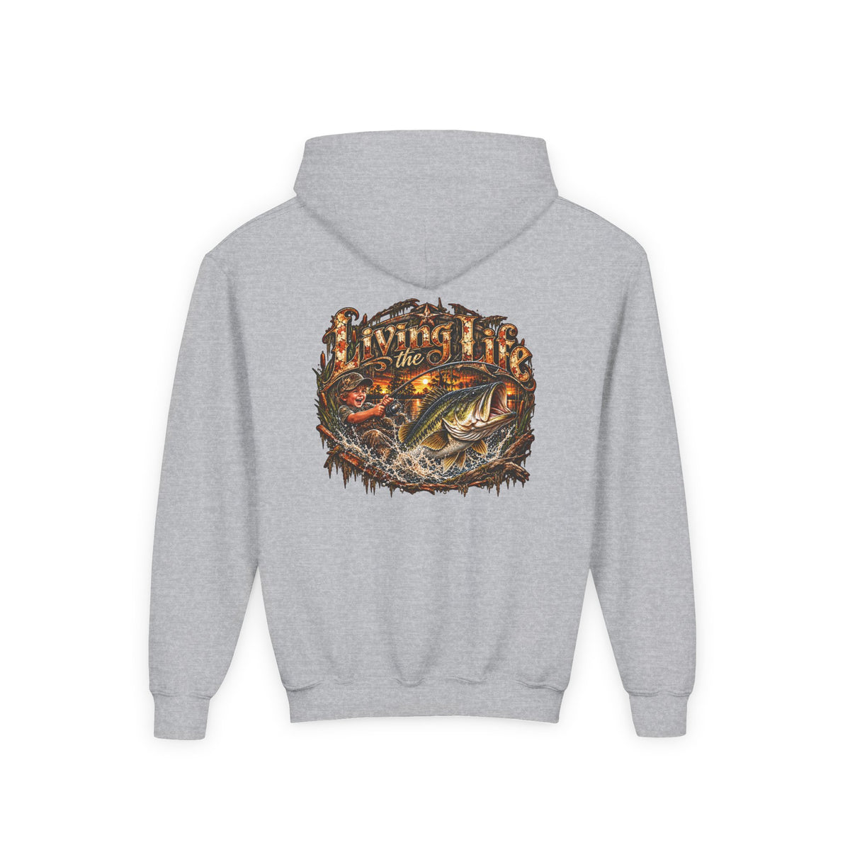 Youth Hunting & Fishing Graphic Hoodie