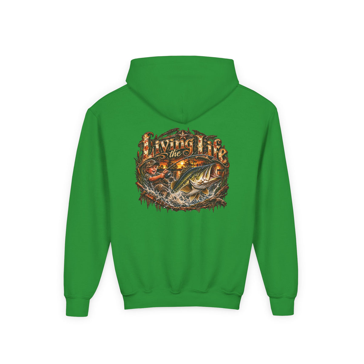 Youth Hunting & Fishing Graphic Hoodie