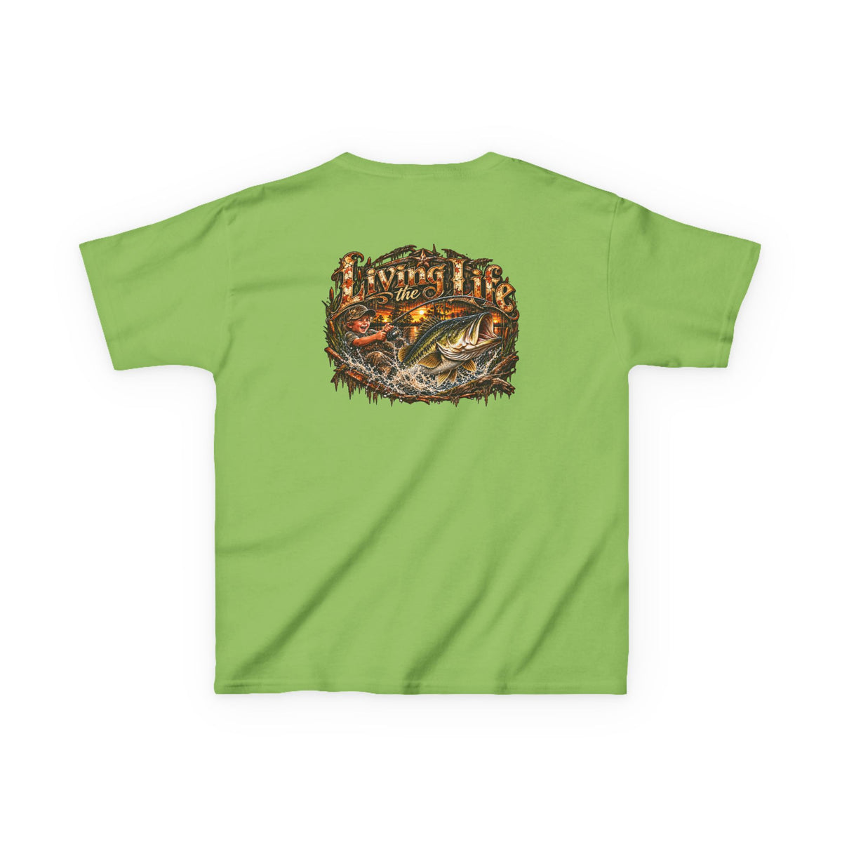 Wildlife Adventure Kids Tee – Big Bass T Shirt