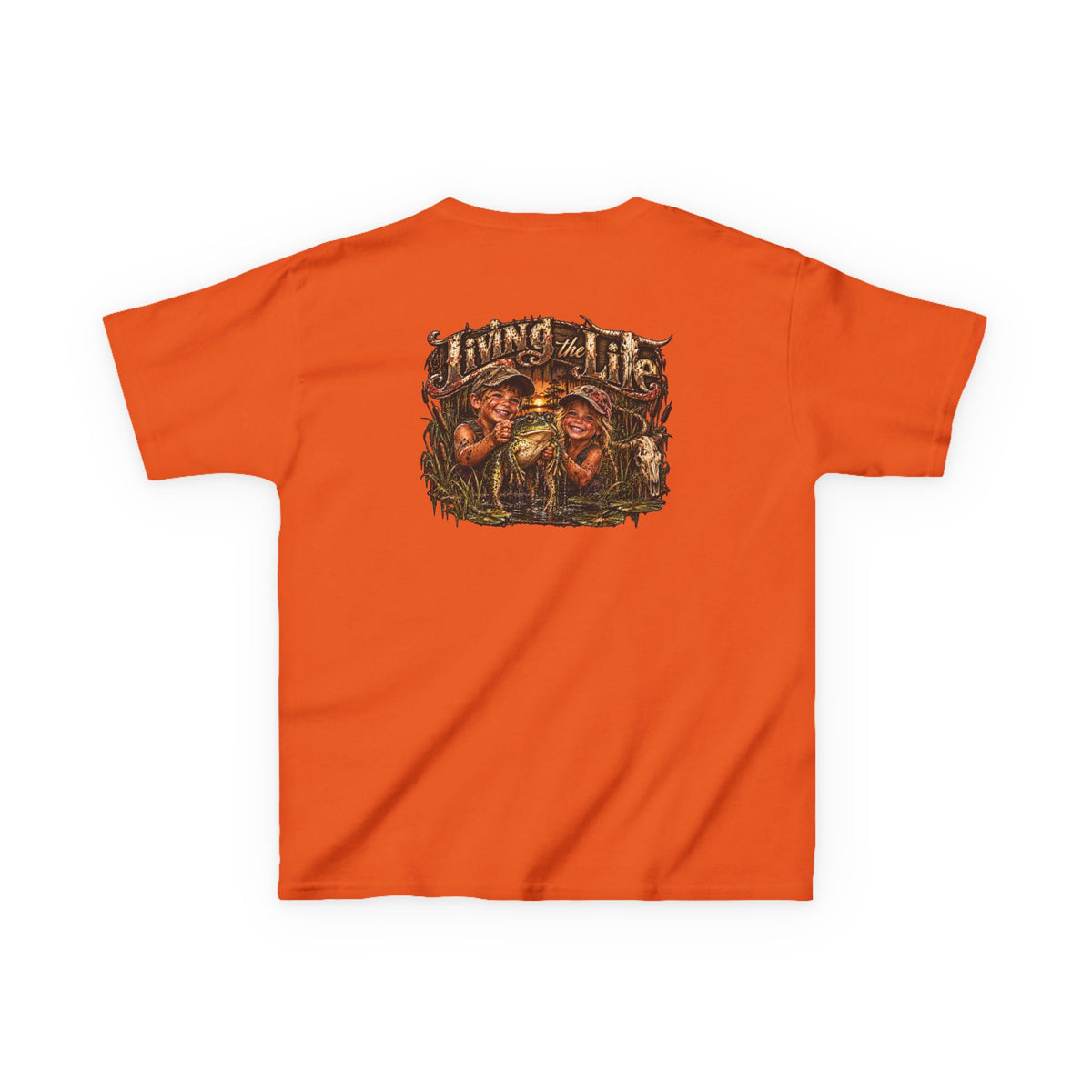 Kids Living the Good Life Frog T Shirt