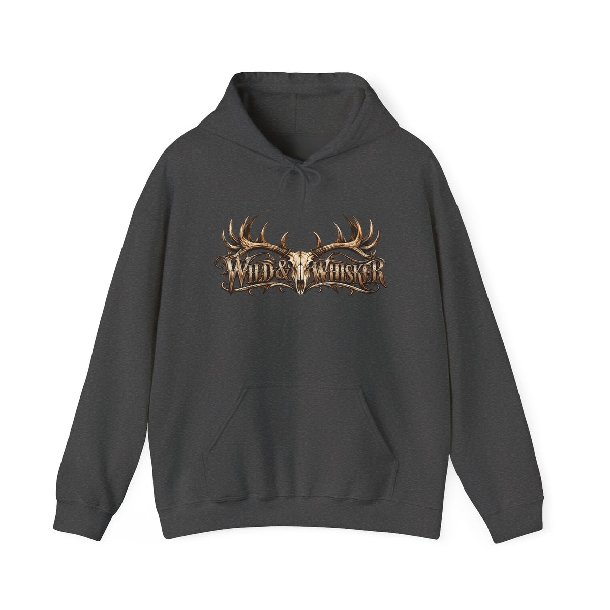 Wild & Whisker  Western Bull Skull Floral Hoodie