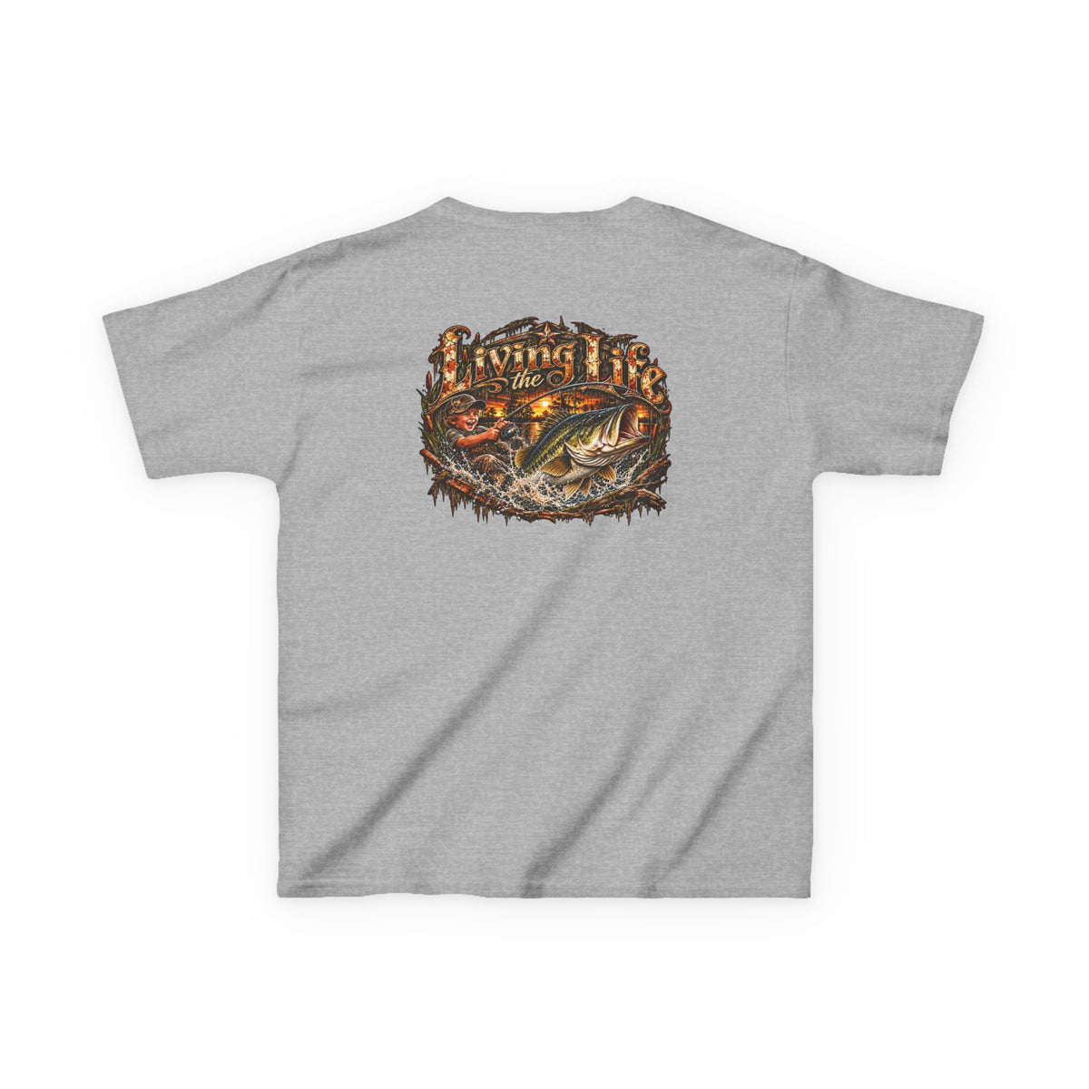 Wildlife Adventure Kids Tee – Big Bass T Shirt
